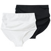 2 Damen Umstands-Slips im Basic-Look