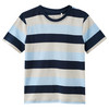 Jungen T-Shirt mit bunten Blockstreifen