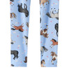 Mädchen Leggings mit Pferde-Allover