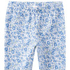 Mädchen Leggings mit Blumen-Allover