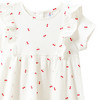 Mädchen Kleid mit Krepp-Struktur