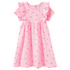 Mädchen Kleid mit Krepp-Struktur
