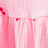 Mädchen Kleid mit Krepp-Struktur