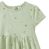 Mädchen Kleid mit Blümchen-Print