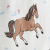 Mädchen T-Shirt mit Pferde-Allover