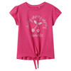 Mädchen T-Shirt mit Knotendetail