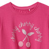 Mädchen T-Shirt mit Knotendetail