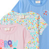 3 Mädchen T-Shirts mit bunten Motiven