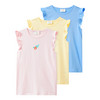 3 Mädchen T-Shirts mit Flügelärmeln