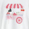 Mädchen T-Shirt mit Perlen-Details