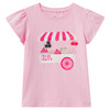 Mädchen T-Shirt mit Perlen-Details