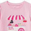 Mädchen T-Shirt mit Perlen-Details
