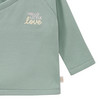 Newborn Wickeljacke mit gesticktem Schriftzug