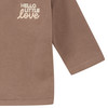 Newborn Wickeljacke mit gesticktem Schriftzug