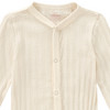 Newborn pyjama met ribstructuur