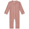 Newborn pyjama met ribstructuur