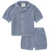 Gebreide babyset met shirt en broek