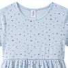Mädchen Kleid mit Rippstruktur