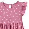 Mädchen Kleid mit Rippstruktur