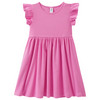 Mädchen Kleid mit Rippstruktur