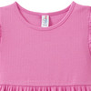 Mädchen Kleid mit Rippstruktur