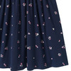 Mädchen Kleid mit Rippstruktur