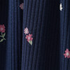 Mädchen Kleid mit Rippstruktur
