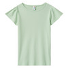 Mädchen T-Shirt mit Rippstruktur