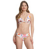 Damesbikinitop met all-over print