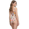 Damen Badeanzug mit Allover-Print
