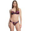 Damen Bikinioberteil mit Allover-Print