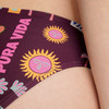 Damen Bikinislip mit Allover-Print