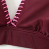 Damen Bikinioberteil mit Kontraststickerei