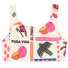 Mädchen Bikini mit Allover-Print
