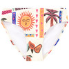 Mädchen Bikini mit Allover-Print