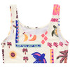 Mädchen Bikini mit Allover-Print