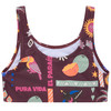 Mädchen Bikini mit Allover-Print