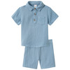 Baby Musselin-Set mit Shirt und Shorts