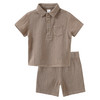 Baby Musselin-Set mit Shirt und Shorts