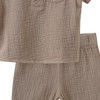Baby Musselin-Set mit Shirt und Shorts