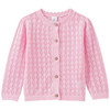 Baby Strickjacke mit Ajour-Muster