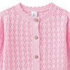 Baby Strickjacke mit Ajour-Muster
