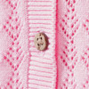 Baby Strickjacke mit Ajour-Muster