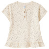 Baby T-Shirt mit Krepp-Struktur