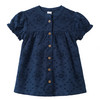Baby Bluse mit Lochstickerei