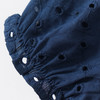 Baby Bluse mit Lochstickerei