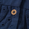 Baby Bluse mit Lochstickerei