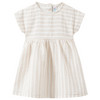 Baby Musselin-Kleid im Streifen-Look