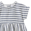 Baby Musselin-Kleid im Streifen-Look