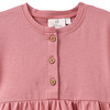 Minnie Maus Kleid mit Knopfleiste